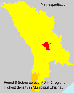 Surname Sobco in Moldova