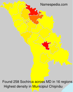 Surname Sochirca in Moldova Surname Sochirca in Moldova