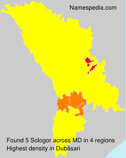 Surname Sologor in Moldova Surname Sologor in Moldova