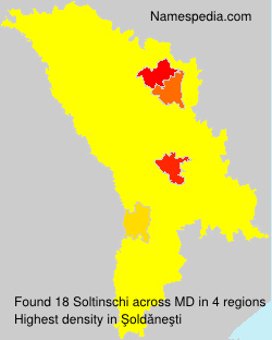 Surname Soltinschi in Moldova Surname Soltinschi in Moldova
