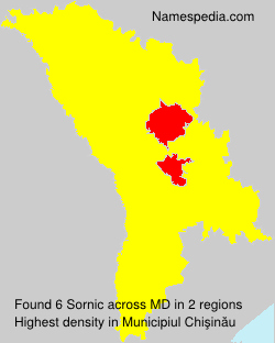 Surname Sornic in Moldova Surname Sornic in Moldova