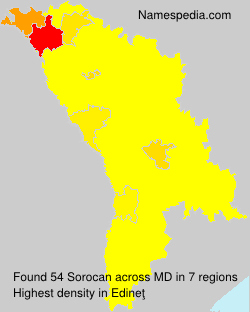 Surname Sorocan in Moldova Surname Sorocan in Moldova