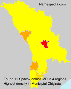 Surname Spacov in Moldova Surname Spacov in Moldova