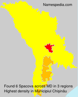 Surname Spacova in Moldova Surname Spacova in Moldova