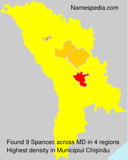 Surname Spancec in Moldova Surname Spancec in Moldova