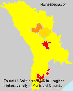 Surname Spita in Moldova Surname Spita in Moldova