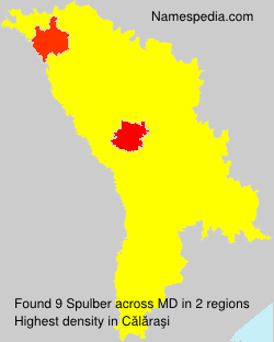 Surname Spulber in Moldova Surname Spulber in Moldova