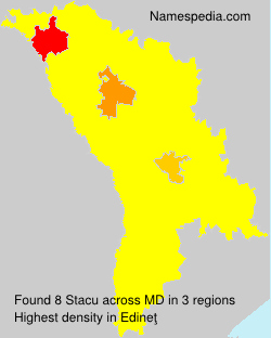 Surname Stacu in Moldova