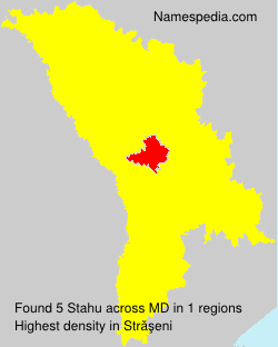 Surname Stahu in Moldova Surname Stahu in Moldova