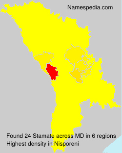 Surname Stamate in Moldova Surname Stamate in Moldova
