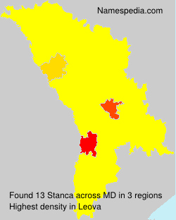 Surname Stanca in Moldova Surname Stanca in Moldova
