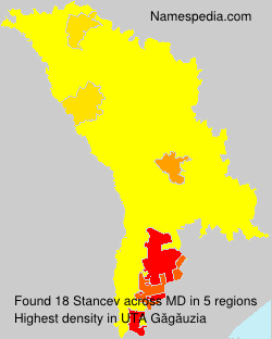 Surname Stancev in Moldova Surname Stancev in Moldova