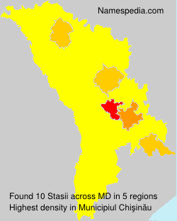 Surname Stasii in Moldova Surname Stasii in Moldova