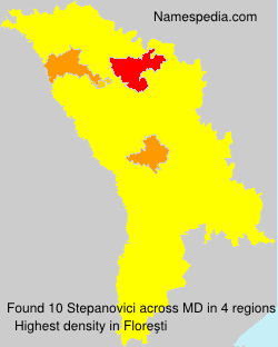 Surname Stepanovici in Moldova Surname Stepanovici in Moldova