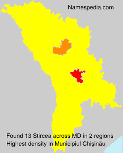 Surname Stircea in Moldova Surname Stircea in Moldova