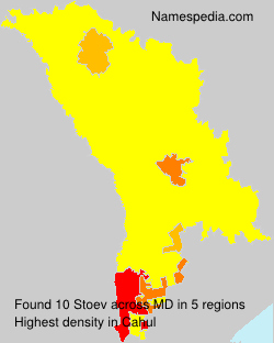 Surname Stoev in Moldova Surname Stoev in Moldova