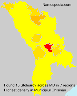 Surname Stolearov in Moldova Surname Stolearov in Moldova