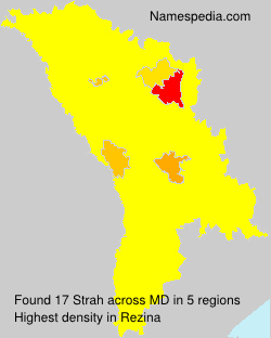 Surname Strah in Moldova Surname Strah in Moldova