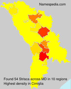 Surname Strisca in Moldova Surname Strisca in Moldova