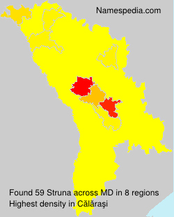 Surname Struna in Moldova Surname Struna in Moldova