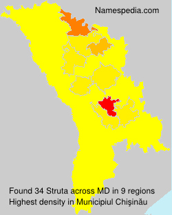 Surname Struta in Moldova Surname Struta in Moldova
