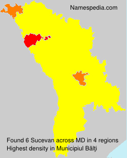 Surname Sucevan in Moldova Surname Sucevan in Moldova