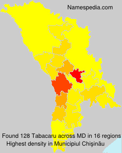 Surname Tabacaru in Moldova Surname Tabacaru in Moldova