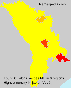 Surname Talchiu in Moldova Surname Talchiu in Moldova