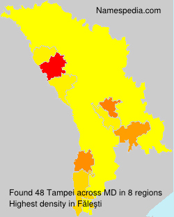 Surname Tampei in Moldova Surname Tampei in Moldova