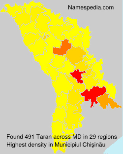 Surname Taran in Moldova Surname Taran in Moldova