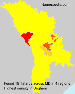 Surname Tatarus in Moldova Surname Tatarus in Moldova