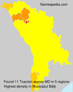 Surname Tcacisin in Moldova