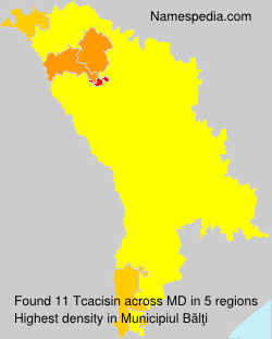 Surname Tcacisin in Moldova Surname Tcacisin in Moldova