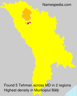 Surname Tehman in Moldova Surname Tehman in Moldova