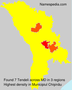 Surname Tendeli in Moldova Surname Tendeli in Moldova