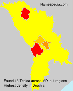 Surname Teslea in Moldova Surname Teslea in Moldova
