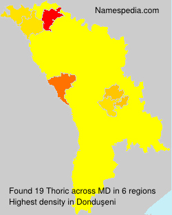 Surname Thoric in Moldova Surname Thoric in Moldova