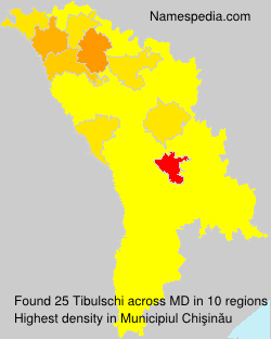 Surname Tibulschi in Moldova Surname Tibulschi in Moldova