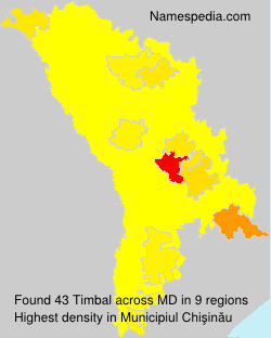 Surname Timbal in Moldova Surname Timbal in Moldova
