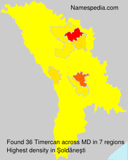 Surname Timercan in Moldova Surname Timercan in Moldova