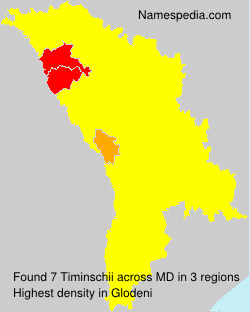Surname Timinschii in Moldova Surname Timinschii in Moldova
