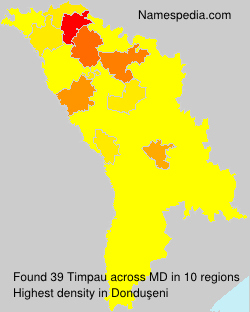 Surname Timpau in Moldova Surname Timpau in Moldova