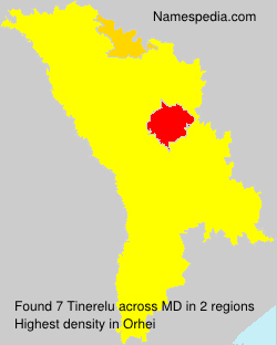 Surname Tinerelu in Moldova Surname Tinerelu in Moldova