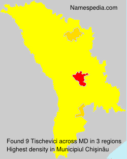 Surname Tischevici in Moldova Surname Tischevici in Moldova