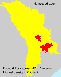 Surname Toca in Moldova Surname Toca in Moldova
