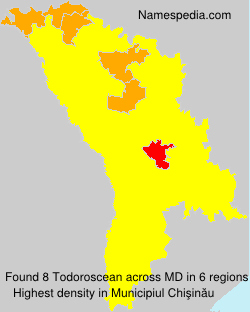 Surname Todoroscean in Moldova