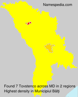 Surname Tovstenco in Moldova Surname Tovstenco in Moldova