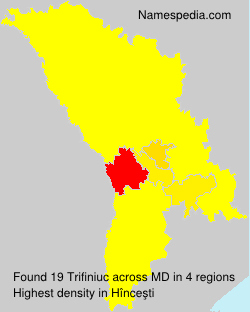 Surname Trifiniuc in Moldova Surname Trifiniuc in Moldova