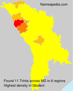 Surname Trinta in Moldova Surname Trinta in Moldova