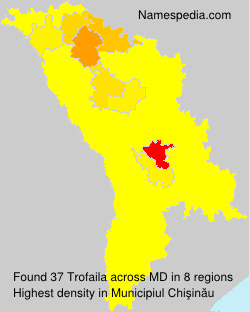 Surname Trofaila in Moldova Surname Trofaila in Moldova